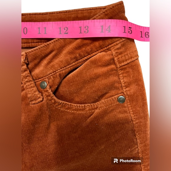 Women’s Cabi Burnt Orange corduroy pants, size 4 - Picture 4 of 8